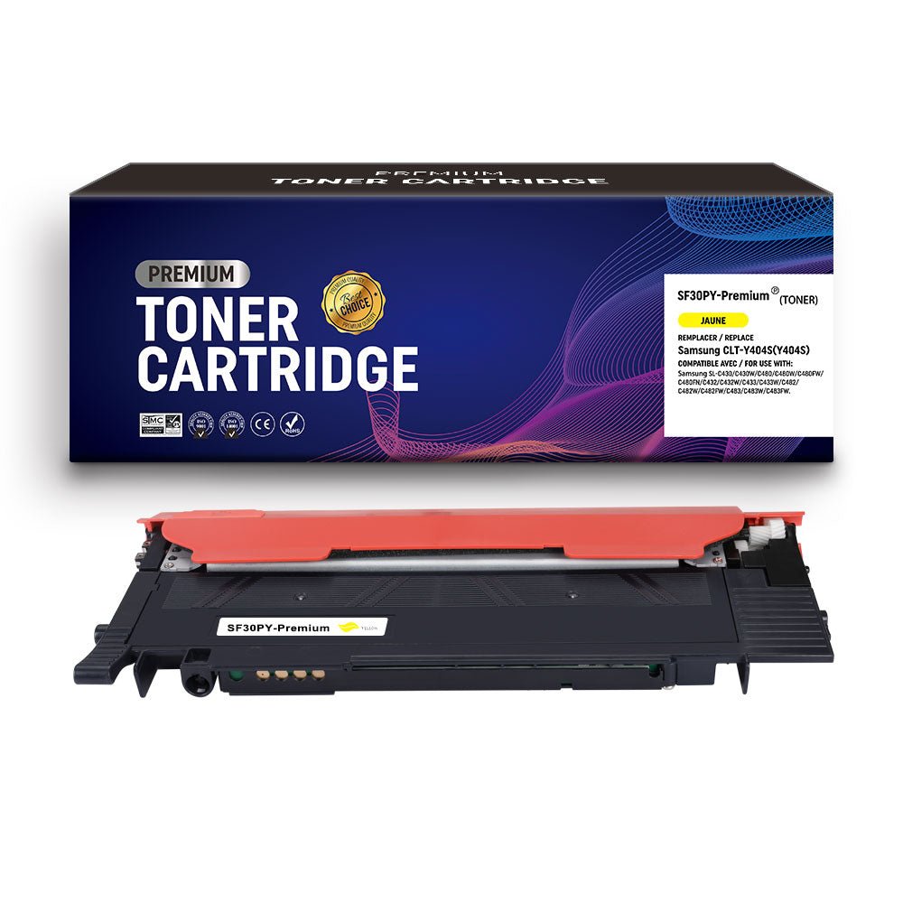 Cartouche de toner Compatible Samsung CLT-Y404SY404S Jaune 1000pages - KERA FRANCE Cartouche de toner Compatible Samsung CLT-Y404SY404S Jaune 1000pages - KERA FRANCE